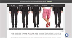 Desktop Screenshot of fivegeckos.com